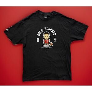 Zeeb Labs x Adapt San Francisco 49ers Shirt Sz L Garoppollo Chibi Gold Blooded